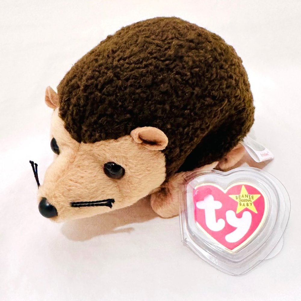 Ty PRICKLES Beanie Baby Hedgehog